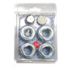 KIT UNIVERSAL TAPONES 42X1/2" ZINCADO