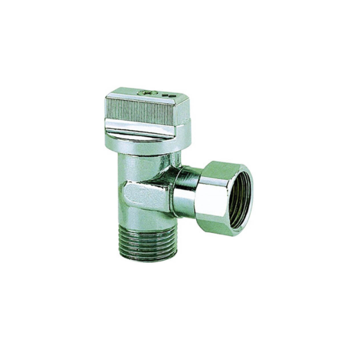 VALVULA ESCUADRA AMERICA 3/8" X 3/8" CORTA