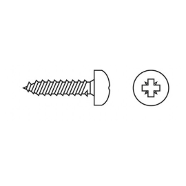 TORNILLO CABEZA REDONDA 5X35 COMBINADO
