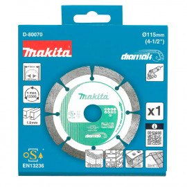 D-80070 Disco de diamante Diamak 115 x 22,23 mm