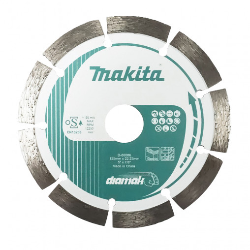 D-80086 Disco de diamante Diamak 125 x 22,23 mm