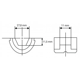 ZM00000226 Accesorio cable K28 DTC301/302