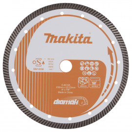 D-80195 Disco de diamante 230 x 22,23 mm, Banda turbo