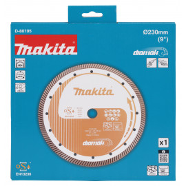 D-80195 Disco de diamante 230 x 22,23 mm, Banda turbo
