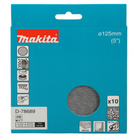 D-78689 Disco de lija, 125 mm, A240