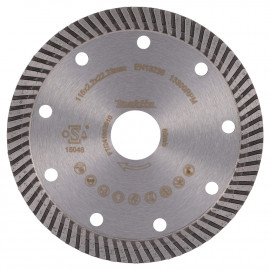 D-80151 Disco de diamante 115 x 22,23 mm, Banda Turbo