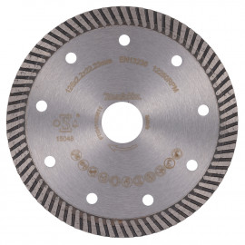 D-80167 Disco de diamante 135 x 22,23 mm, Banda Turbo