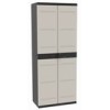 ARMARIO RESINA 2 PUERTAS 4 BAL NGR - 70X44X176