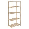 ESTANTERIA MADERA LAMAS 5/B - 171X65X40