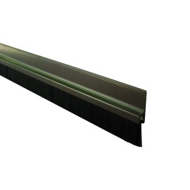 BURLETE PVC-CEPILLO MARRON - 105 CM