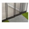 MOSQUITERA LAMAS NEGRA - 220X100 CM