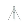 POSTE ESQUINERO GALVANIZ. 48MM - 2 M