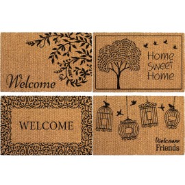 FELPUDO COCO TRENZADO PANAMA - 40 X 70 CM