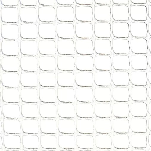MALLA CUADRADA 10x10MM BLANCA - 1X25 M