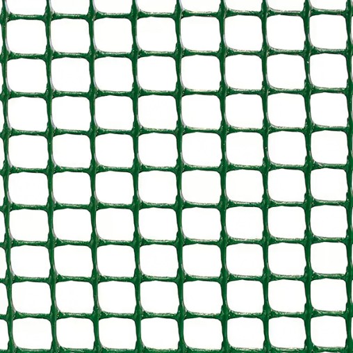 MALLA CUADRADA 10x10MM VERDE - 1X25 M