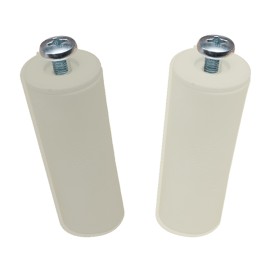 TOPE PERSIANA C/TORNI. MARFIL BL2 - 40MM
