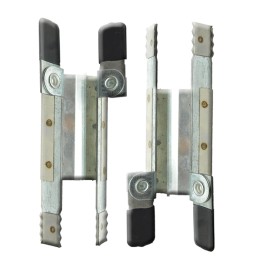 SEGURO PERSIANA CUÑA DENTADA PR25 2U INOX - 100X40X120
