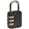 CANDADO COMBINACION NEGRO SERIE 715
