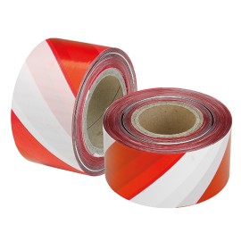 (32 u.) CINTA SEÑALIZACION BLANCO/ROJO