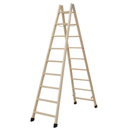 ESCALERA MADERA P PLANO 4PELD - 1,20 M