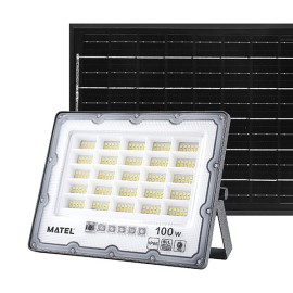 FOCO LED SOLAR GRIS IP65 CCT - 50 W