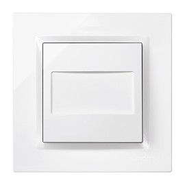 TAPA CIEGA BLANCA