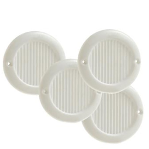  REJILLA EMP+CLIPSAR ABS BLANCO + MOSQUITERA VRAC
