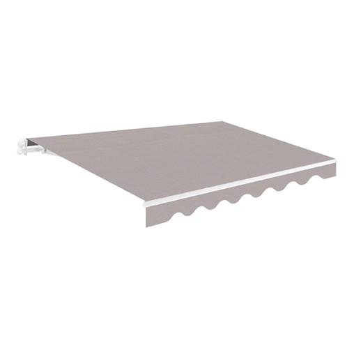 TOLDO RETRACTIL GRIS CENIZA