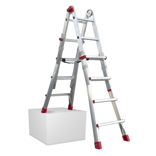 ESCALERA TELESC MULTIUSO 8+8
