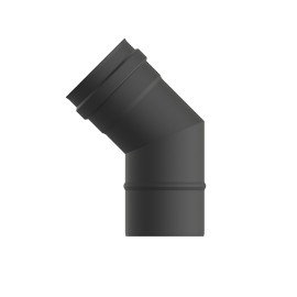CODO ESTUFA VITRIFICADO MATE PELLET 45 - 100 MM