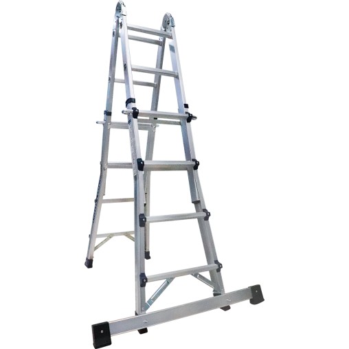 ESCALERA MULTIUSO ALUMINIO - 2,1-4,15CM