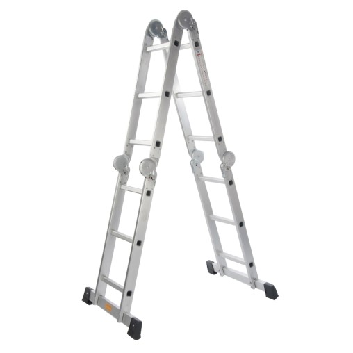 ESCALERA MULTIUSO ALUM PLATAF - 4+3