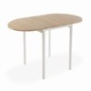 MESA + 2 SILLAS BLANCO - 61X55X77