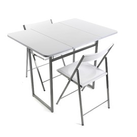 MESA PLEGABLE + 2 SILLAS ANDREA