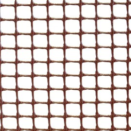 MALLA CUADRADA 20x20 MARRON