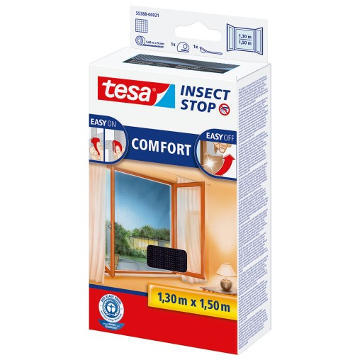  MOSQUITERA VENTANAS NEGRA