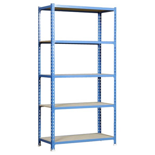 ESTANTERIA S/T 5B AZUL - 18X90X50