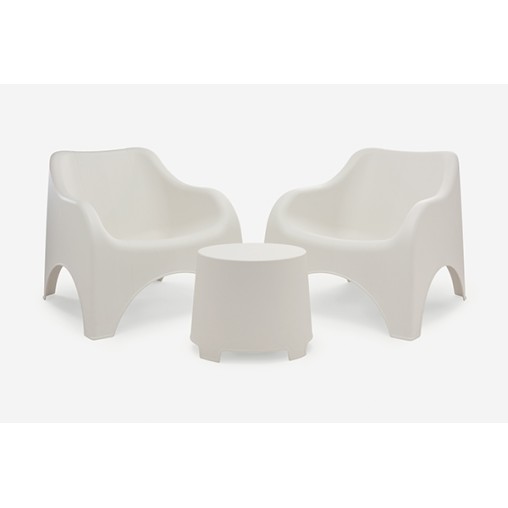 CONJUNTO RESINA CLOUD BLANCO