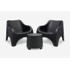 CONJUNTO RESINA CLOUD ANTRACITA
