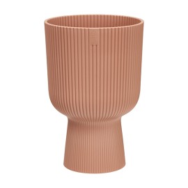 MACETERO PEDESTAL ROSADO