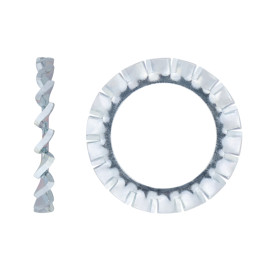 DIN 6798A - ARANDELA DENTADA EXT CINCADO 10 ( 250 u.)