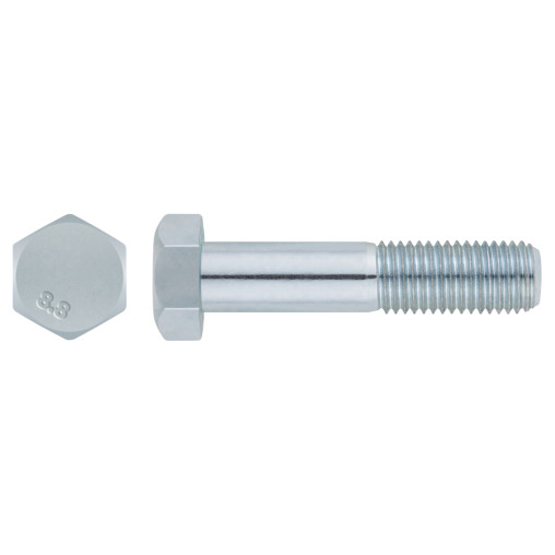 CV - DIN931 TORNILLO HEXAGONAL 8.8 CINCADO 10X050 ( 8 u.)