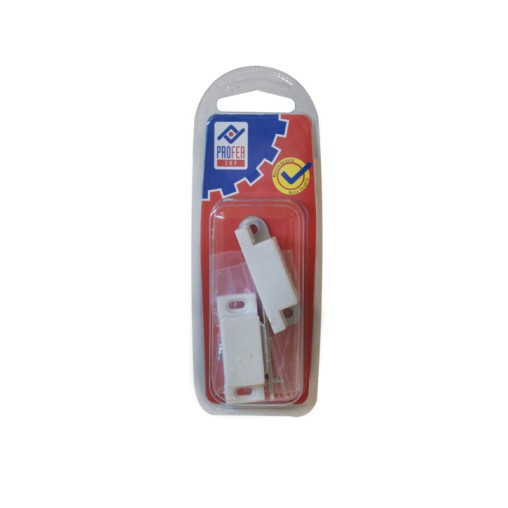 CIERRE IMAN BLANCO BL 2 PZS - 42 MM