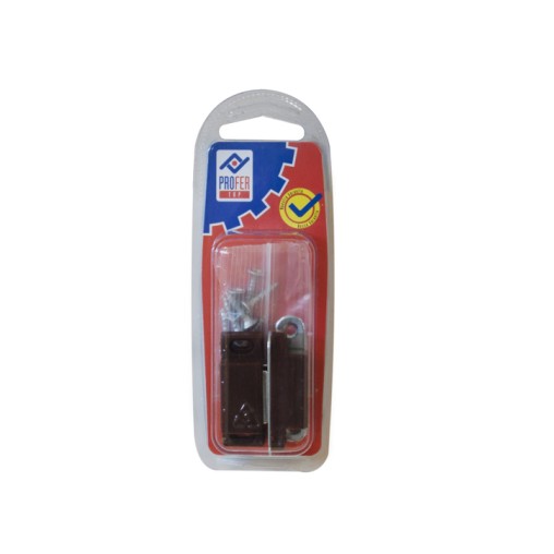 CIERRE IMAN MARRON BL 2 PZS - 42 MM