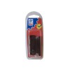 CIERRE IMAN MARRON BL 2 PZS - 54 MM