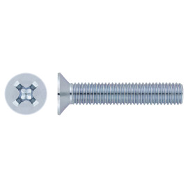 DIN 965 - TOR. MÉTRICO AVELLANADO PHILLIPS ZINC 03X012 ( 1000 u.)