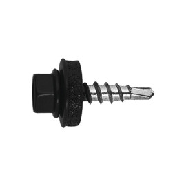 FS - TOR. CUBIERTA METAL-MADERA "FARMER SCREW" 4,8X028,0-9011 ( 250 u.)