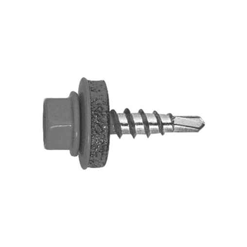 FS - TOR. CUBIERTA METAL-MADERA "FARMER SCREW" 4,8X035,0-9006 ( 250 u.)