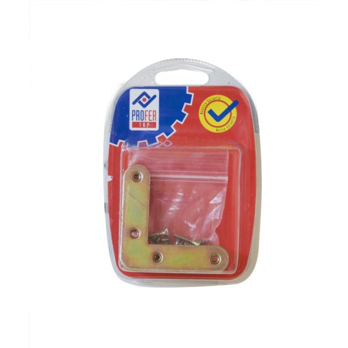ESCUADRA PLANA BICROM BL 4 PZS - 60X60 MM