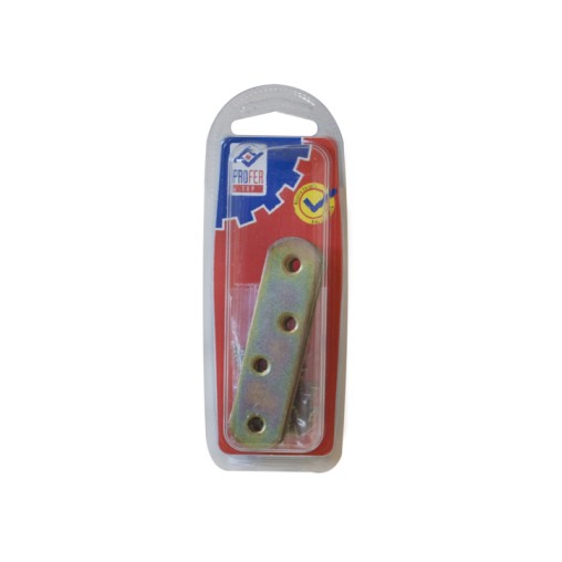 PLACA ENSAMBLAR RECTA BICROM 4 - 80X20 MM